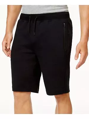 IDEOLOGY Mens Black Relaxed Fit Cotton Shorts L • $2.54