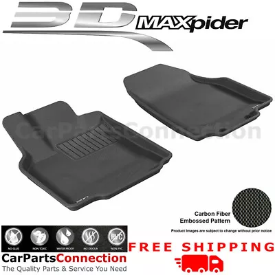 All Weather Floor Mats L1MZ01711509 For Mazda CX-9 2007-2015 KAGU Black Maxpider • $106.78