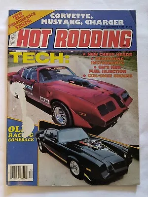 1981 December HOT RODDING Magazine Corvette•Mustang•Charger (MH235) • $22.39