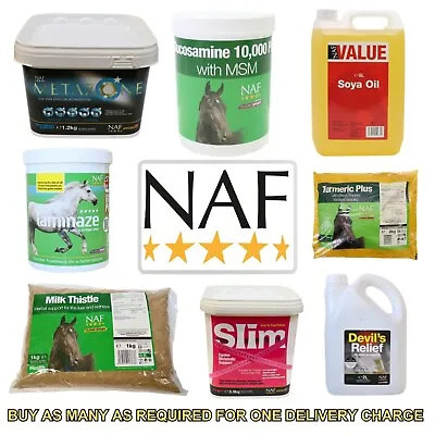 NAF Equine Horse & Pony Health Care & Wellness - Large Choice Of Products • £47.99