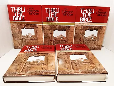 Thru The Bible With J. Vernon McGee 5 Volume Set  • $94.99