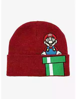 Nintendo Super Mario Pipe Cuff Beanie - Exclusive • $27.99