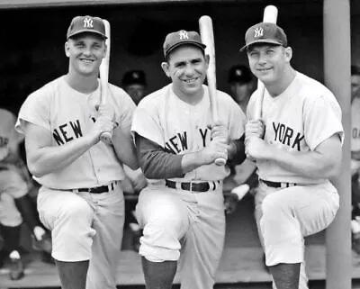 Mickey Mantle And Roger Maris 8x10 Picture Celebrity Print • $3.99