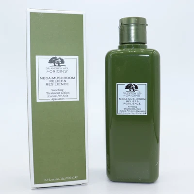 $13.99 • Buy ORIGINS Mega-Mushroom Relief & Resilience Soothing Treatment Lotion 6.7 Oz NIB