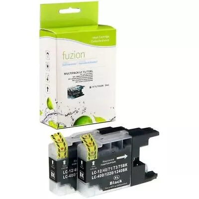 Fuzion Ink Cartridge - Alternative For Brother LC75 - Black - GSUIJLC752PKS • $6.80