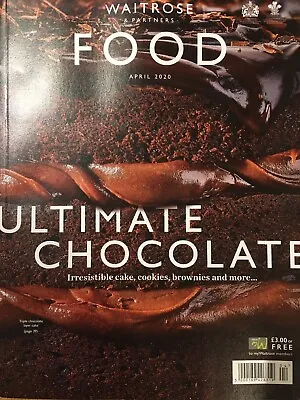 £2.80 • Buy Waitrose FOOD Magazine, April 2020: Ultimate Chocolate