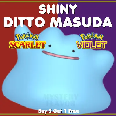 $4 • Buy Ditto Shiny Masuda Japanese 6IV - Pokemon Scarlet & Violet - Trading Now