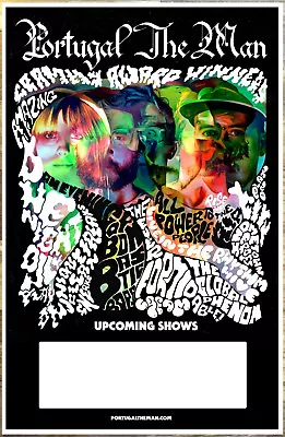 $39.99 • Buy PORTUGAL THE MAN Woodstock 2018 Ltd Ed RARE Tour Poster +BONUS Indie Rock Poster