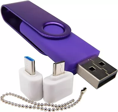 Mini Capacity USB Flash Drive Memory Sticks Thumb Drives With 1 OTG (Micro USB)  • $8.59