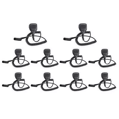 10pcs Remote Speaker Mic Fit For Radio XPR6350 XPR6550 XPR7350e XPR7350 XPR7550e • $159.90