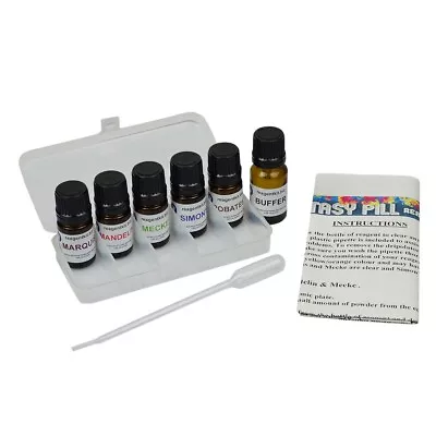 COMPLETE PILL TEST KIT - MDMA Ecstasy Drug Test • $89.95