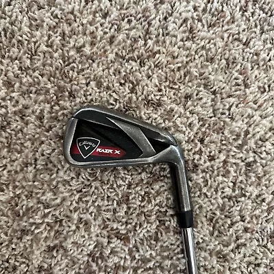 Callaway Razr X 7 Iron. Uniflex Shaft. • $39.99