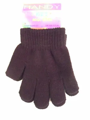 £1.49 • Buy New Mens Boys Ladies Magic Half Finger Fingerless Grip Gripper Gloves Thermal  