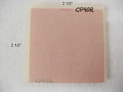 $13 • Buy Color Compensating Filter CP40R | Gelatin Wratten | 2 1/2  X 2 1/2  | New | $13
