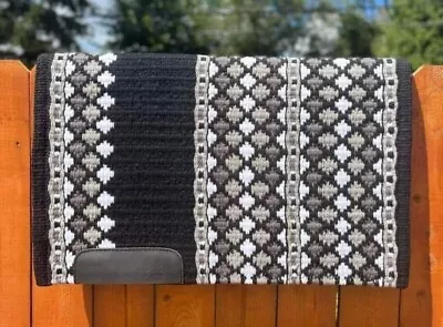 $89.19 • Buy Horse Western Show Saddle Pad Blanket With New Zealand Wool/Saddle Blanket