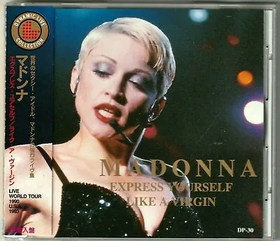 Madonna DYNAMIC LIVE  Limited Edition Japan CD : Very Rare / Blond Ambition Tour • £71.76