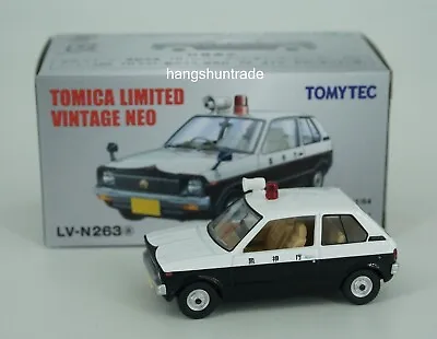 Tomytec Limited Vintage LV-N263 Suzuki Alto Japanese Police Patrol Car Model • $31.88