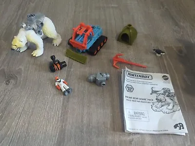 2006 Matchbox Mega Rig POLAR BEAR SCARE Arctic Battle Adventure Playset Toy • $49.99