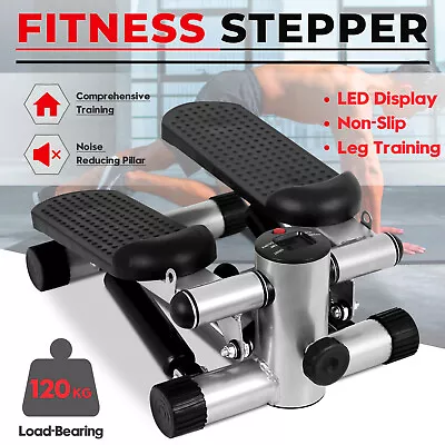 Mini Stepper Home Fitness Gym Exercise Machine Workout Cardio Resistance Trainer • $69.90