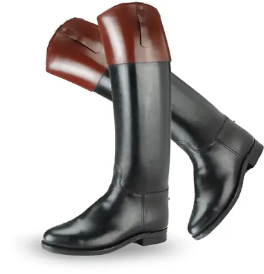 Custom Made Tall Riding Boots Made To Measure Equestrian Riding Boots Hunt Boots • $399.99