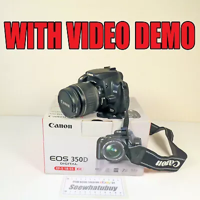 CANON EOS 350D Digital Camera • £79.99