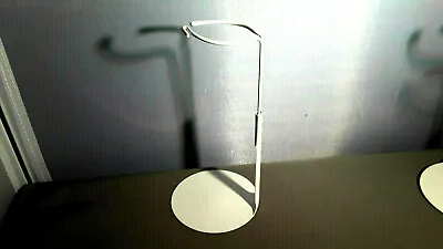 Doll Stand White Cushioned Metal For Dolls Or Action Figures 8 To 14 Inch #2101 • $3.50