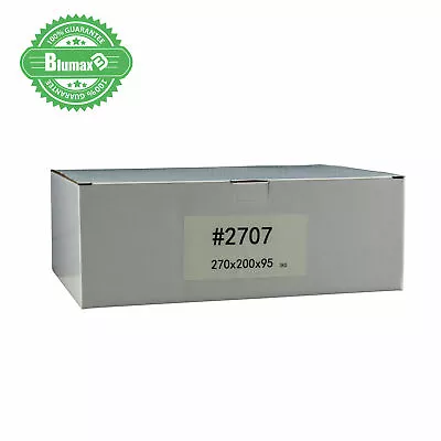 50PCS AU Post 3KG Satchel White Mailing Box 270x200x95mm Shipping Packing Boxes • $36.13