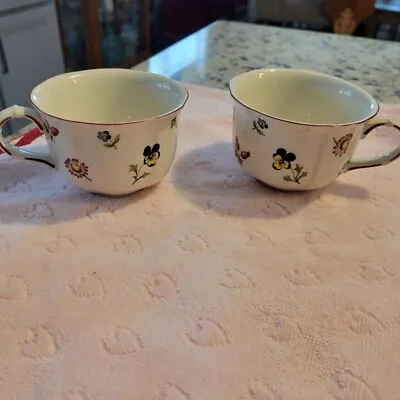 Villeroy & Boch Luxembourg Tea Cup ( 2 ) Petite Fleur -Flowered Pattern • $18.80