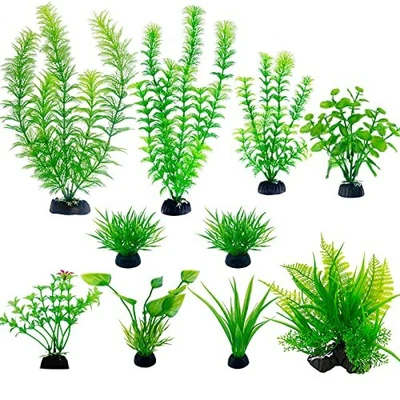 $18.85 • Buy Artificial Aquarium Plants Plastic Fake Plants For Aquarium Fish Tank Realist...