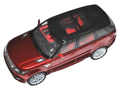 Lrdca494  1.43 Die Cast Metal Model Range Rover Sport Chile Red Xmas Gift • $85.87