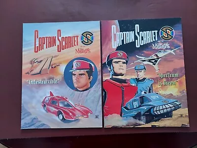 Captain Scarlet And The Mysterons - Indestructable & Spectrum Is Green 1993. • £9.99