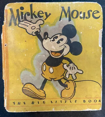 Mickey Mouse A Big Little Book 1933 G/vg • $74.67