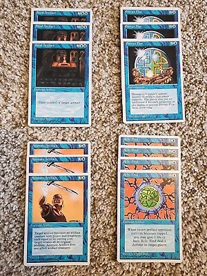 VINTAGE MTG 4th Edition Side Deck Blue ⭐NM+/Mint 13 Card⭐ Steal Artifact Animate • $5.48