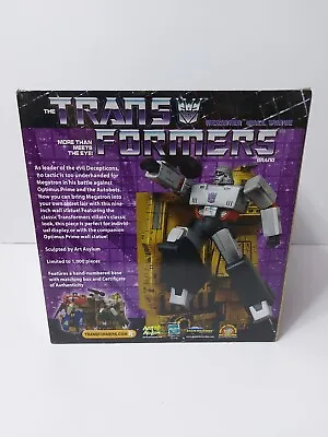 Transformers Decepticon Megatron Wall Statue Diamond Select ArtAsylum G1 MIB COA • $147.79