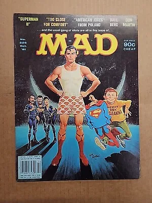 MAD Magazine #226 October 1981 SUPERMAN 2. M3 • $11.19