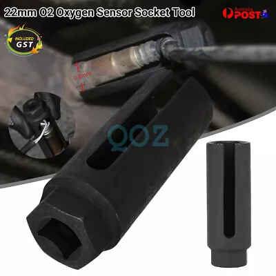 22mm Universal O2 Oxygen Sensor Socket Tool 1/2  Square Drive Removal Tool NEW • $16.04