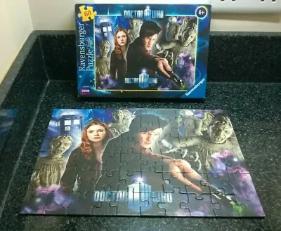 £4.99 • Buy Ravensburger 60 Piece Jigsaw Puzzle Dr Who & Amy Pond & Weeping Angels Boxed