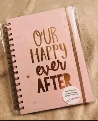 A5 Wedding Planner Diary Hardback Spiral Book • £5