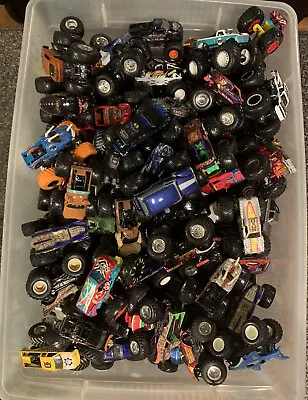 UNSEARCHED Lot Of 12 Random Hot Wheels Monster Jam Monster Trucks 1:64 🔥🔥🔥 • $23.95