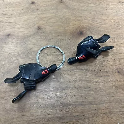 SRAM X-9 Mountain Bike Trigger Shifter 2 X 10 Speed X9 Pair 2012 • $79.99