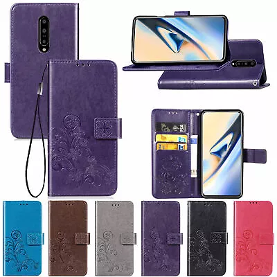 For OnePlus 7T 7Pro 6T 6 5T 5 Magnetic Flip Leather Wallet Card Slot Case Cover • $85