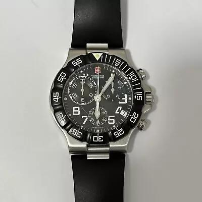 Victorinox Swiss Army Black Summit XLT Mens Watch 241336 • $400