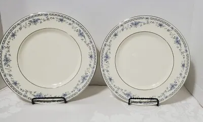 2 Minton Bellemeade Dinner Plates Bone China England 10 5/8  • $19.99