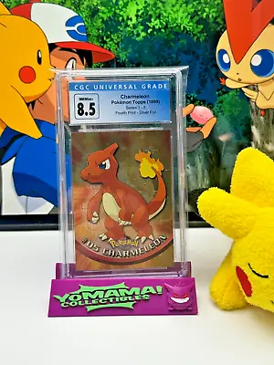 POP 1 - CGC 8.5 1999 Topps Pokemon TV CHARMELEON # 5 Mint 4th Print Silver Foil • $230