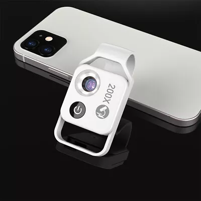 APEXEL 200Xdigital Microscope Lens CPL LED Light Micro Pocket Lens For All Phone • $21.59