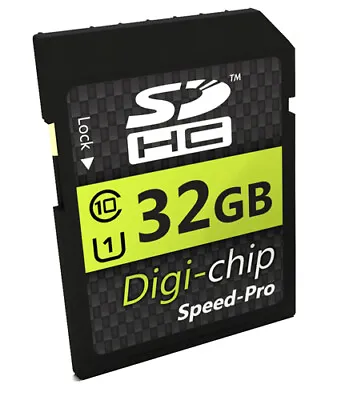Digi-Chip SD Memory Card For Panasonic Lumix DMC-TZ100 EB TZ80 EB FZ2000 EB • £7.95
