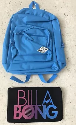 Bnwt Billabong Midtown Backpack 25 Litres & Billabong Pencil Case Rrp $70 • $44.99