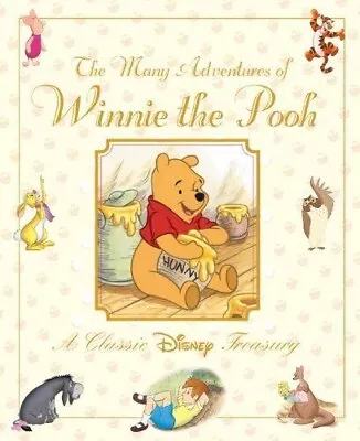 The Many Adventures Of Winnie The Pooh Book Classic Disney Treasury - BRAND NEW • $24.99