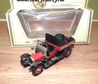 Matchbox Models Of Yesteryear Y13 1918 Crosslwey Coal & Coke Lorry Boxed • £9.99