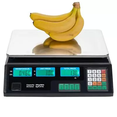 New 88lb 40kg Digital Weight Scale Price Computing Price Food Meat Produce Deli • $32.99